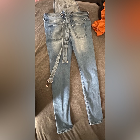 Forever 21 Ripped Overalls - Picture 2 of 4